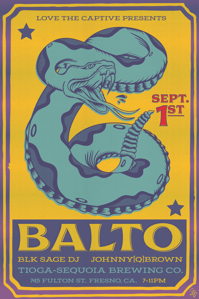 BALTO SHOW FLYER